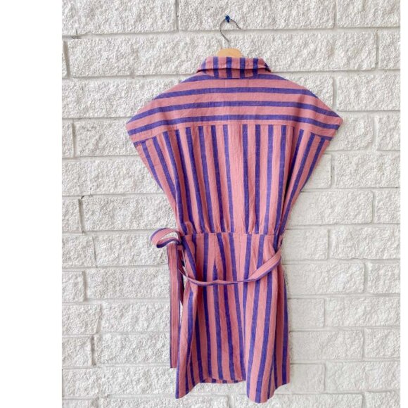 Apiece Apart Catania Wrap Mini Dress - Picture 4 of 10